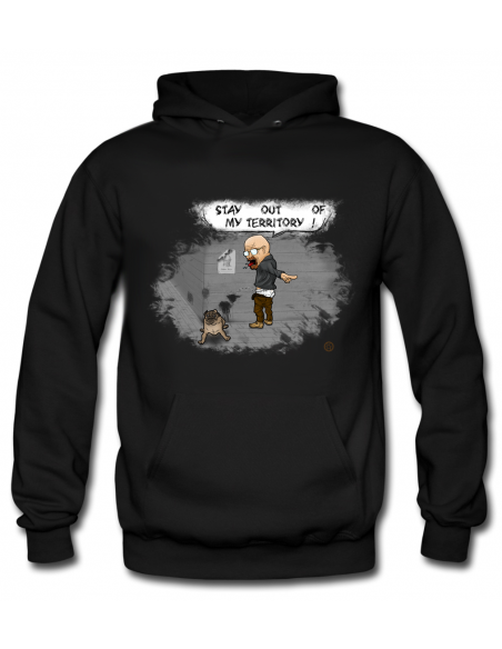 SUDADERA BREAKING BAD HEISEMBERG STAY OUT COLOR NEGRO-KEVINHEIWART