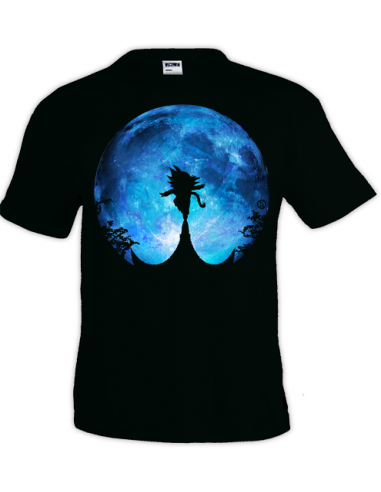 CAMISETA DRAGON BALL GOKU EQUILIBRIO MIRANDO LA LUNA -KEVINHEIWART CAMISETA DRAGON BALL GOKU EQUILIBRIO MIRANDO LA LUNA -KEVINHEIWART