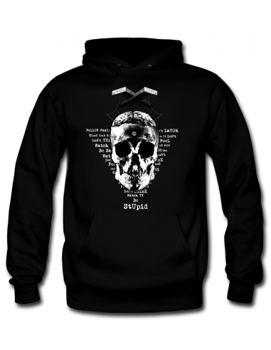 SUDADERA BE STUPID-KEVINHEIWART