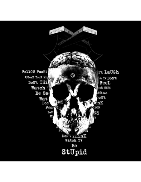 SUDADERA BE STUPID-KEVINHEIWART