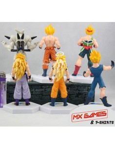Pack 6 figuras Dragon Ball Z Son Gohan,Goku, vidal, Buu, Vegetto, Gotenks 2