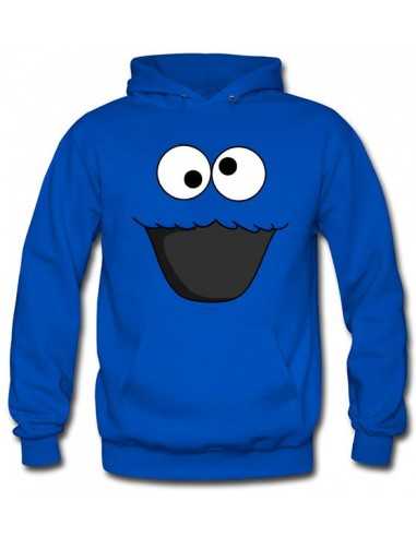 Sudadera monstruo de las galletas, con capucha