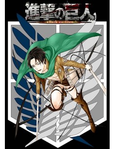 Camiseta Ataque a los Titanes "capitan Levi" manga larga 2