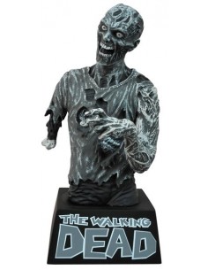 Figura Walking Dead (Hucha Zombie un brazo) de 20 cm. Blanco y negro - Diamond Select 
