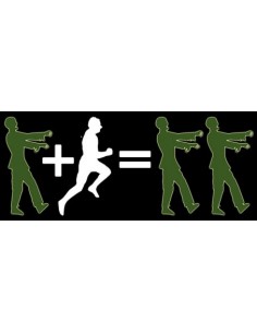 Camiseta Zombies matemáticas, manga larga 2