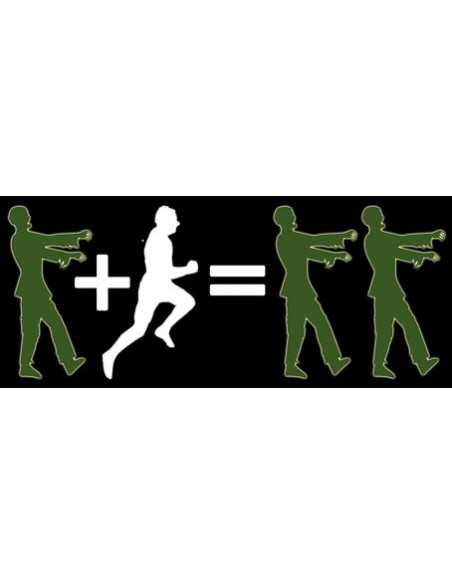 Camiseta Zombies matemáticas, manga larga