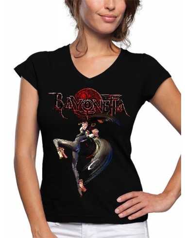 Camiseta Bayonetta manga corta mujer Camiseta Bayonetta manga corta mujer