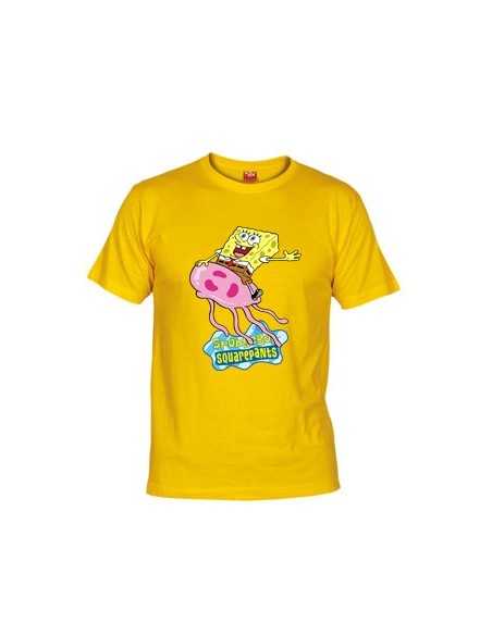 Camiseta Bob Esponja con Medusa (mxgames) Camiseta Bob Esponja con Medusa (mxgames)