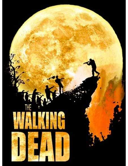 Camiseta The Walking Dead "Precipicio" manga larga