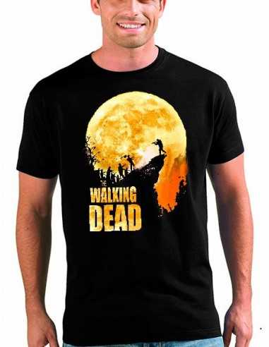 Camiseta The Walking Dead "Precipicio" manga corta