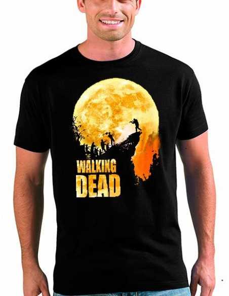 Camiseta The Walking Dead "Precipicio" manga corta
