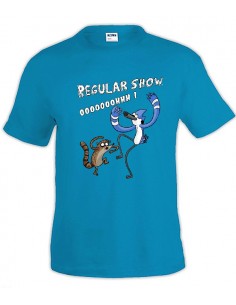 Camiseta Historias corrientes Mordecai y Rigby ohh manga corta