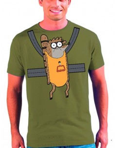 Camiseta Historias corrientes Muscu-instructor Rigby manga corta