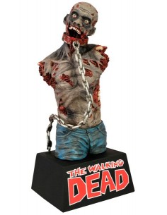 Figura Walking Dead color (Hucha Zombie sin barzos) de 20 cm - Diamond Select 