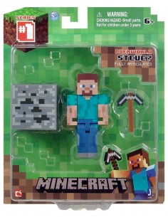 Minecraft - figura steve en blister