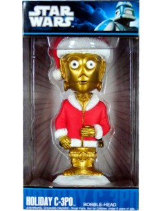 STAR WARS Figura C3PO Cabezon FUNKO Navidad
