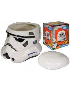 Taza Stormtrooper 3D, de cerámica y gran tamaño