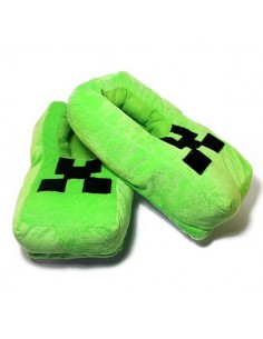 Zapatillas Minecraft Creeper de 29 cm 2