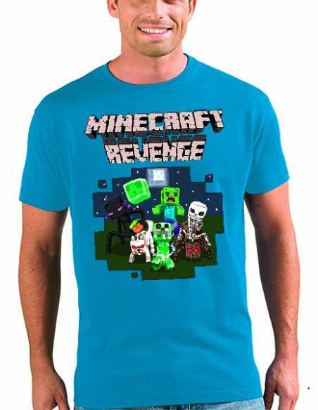 Camiseta Minecraft - Revenge Art