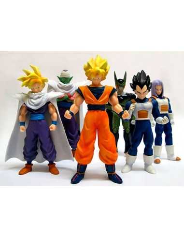 Figuras dragon ball pack Celula,Piccolo,Goku,Trunks,Gohan y Vegeta Figuras dragon ball pack Celula,Piccolo,Goku,Trunks,Gohan y Vegeta