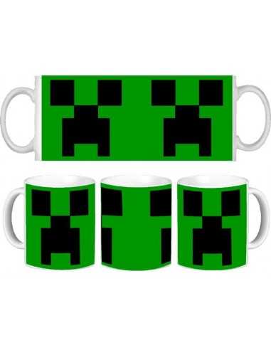 Taza minecraft creeper classic