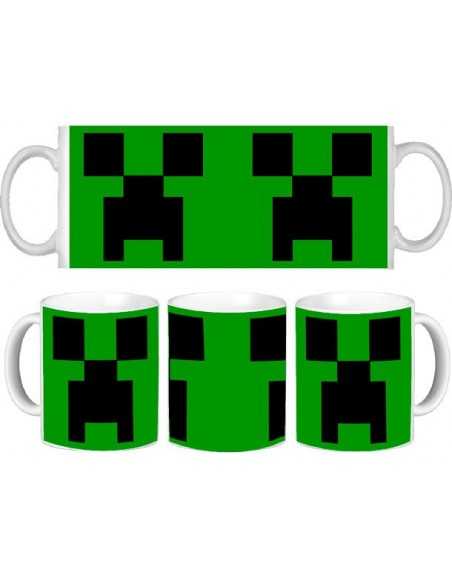Taza minecraft creeper classic