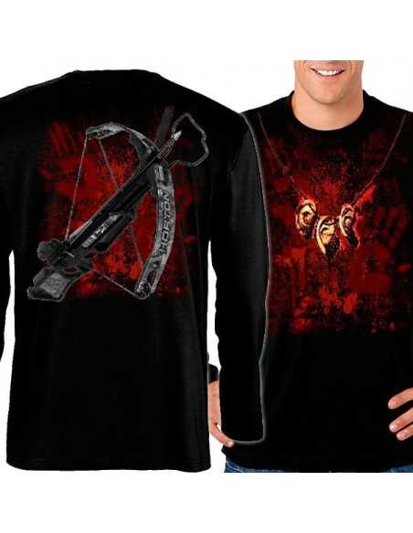 Camiseta the walking dead Daryl Dixon de manga larga