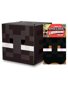 Cabeza Enderman - Disfaz Minecraft 2