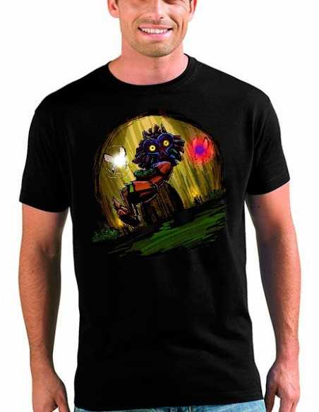 Camiseta The Legend of Zelda: Skull Kid cueva Camiseta The Legend of Zelda: Skull Kid cueva