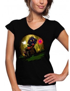 Camiseta The Legend of Zelda Trifuerza art de mujer