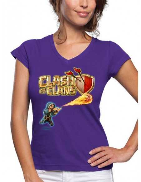 Camiseta Clash of Clans - mago - de mujer