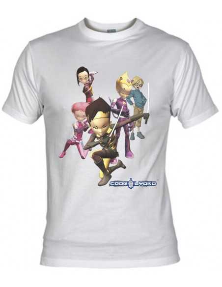 Camiseta Codigo Lyoko infantil