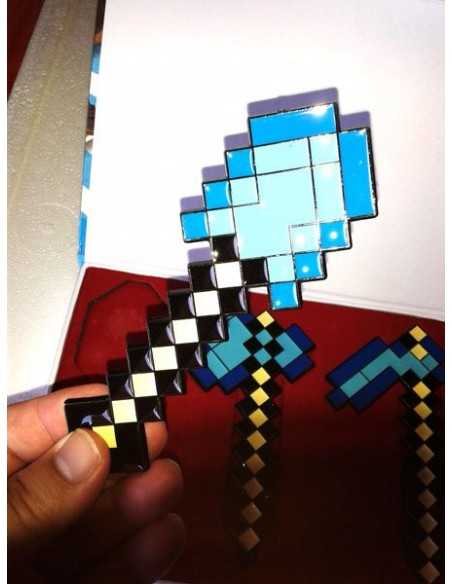 Merchandising minecraft set de 3 armas 