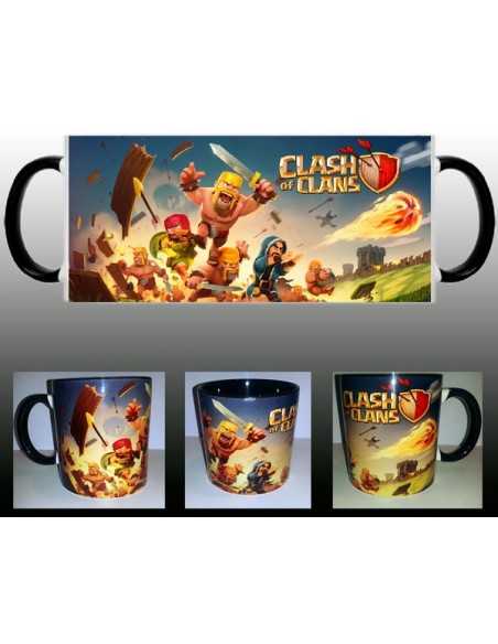 Taza Clash of clans Fight day