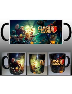 Taza Clash of clans Fight night