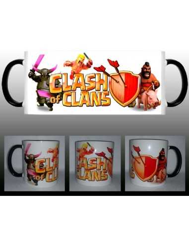 Taza Clash of clans Fight night