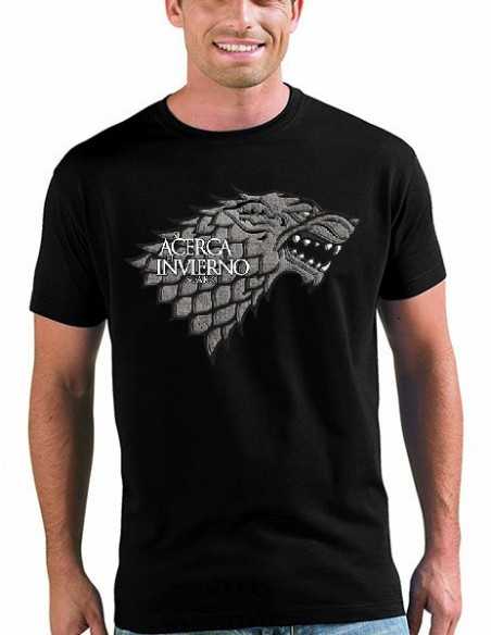 Camiseta Juego de tronos Casa Stark manga corta