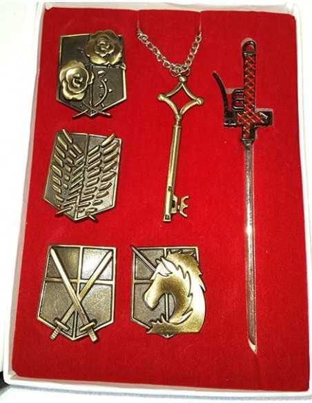 Set de articulos ataque a los titanes Escudos Set de articulos ataque a los titanes Escudos