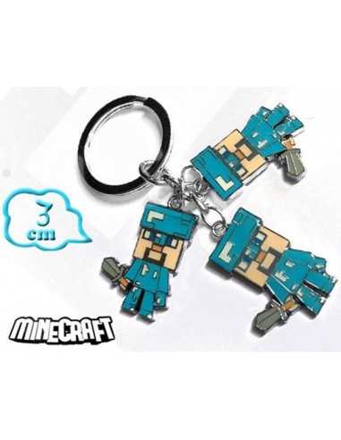 Llavero Minecraft diamante