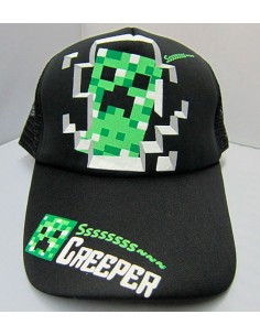 Gorra Minecraft Creeper Ssss