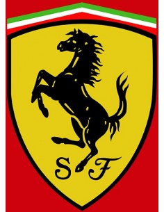 Camiseta roja Logo Ferrari 2