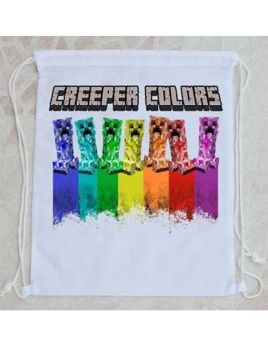 Bolsa de playa Creeper colors Bolsa de playa Creeper colors