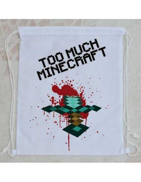 Bolsa de playa Minecraft Too Much