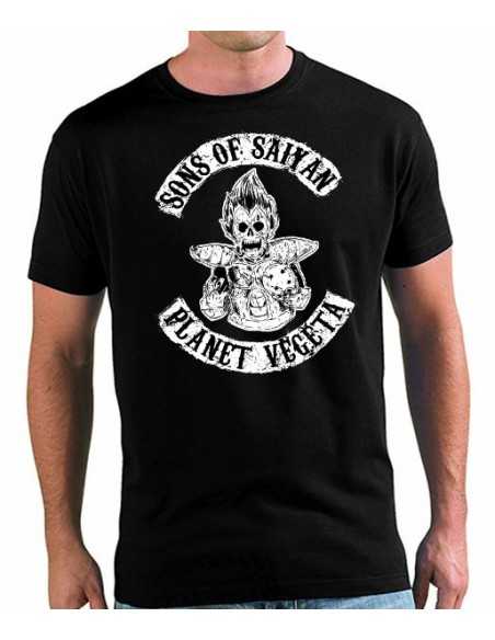 Camiseta Dragon Ball Z Sons Camiseta Dragon Ball Z Sons
