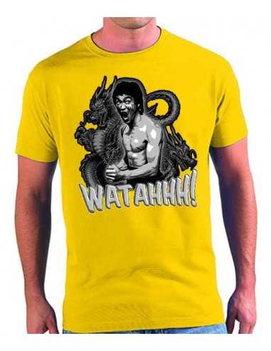 Camiseta Bruce Lee watahh!