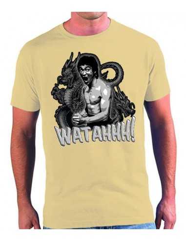 Camiseta Bruce Lee watahh!