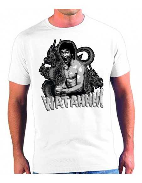 Camiseta Bruce Lee watahh!