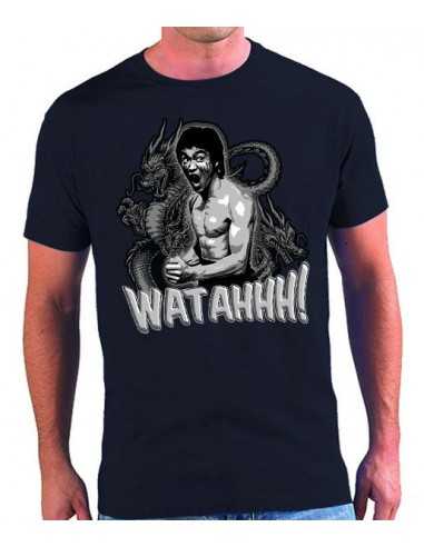 Camiseta Bruce Lee watahh!