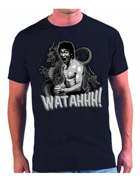Camiseta Bruce Lee watahh!