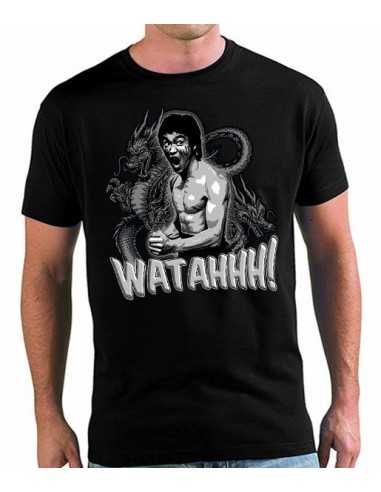 Camiseta Bruce Lee watahh!
